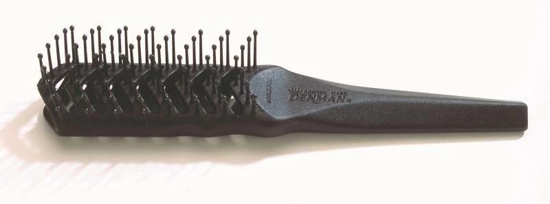 Denman D100 Large Tunnel Vent Black Brush - Image 2