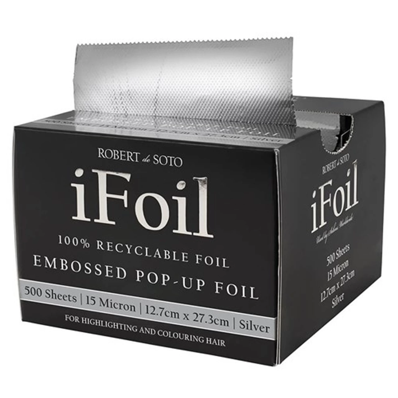 Robert De Soto IFoil Embossed Pop Up Silver