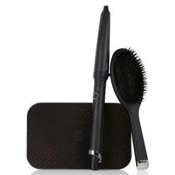 GHD Creative Curl Wand Hair Curler Gift Set With Free Dressing Brush & Mat
