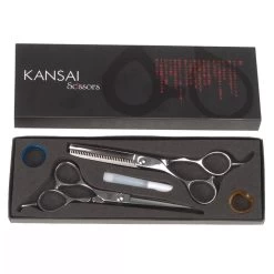 Iceman Kansai 5.5" Left Handed Scissor & Thinner Set