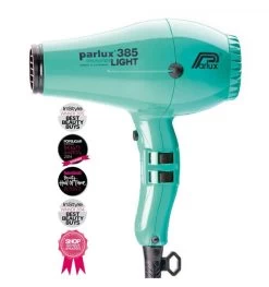 Parlux 385 Powerlight Ionic Ceramic Dryer 2150W - Aquamarine