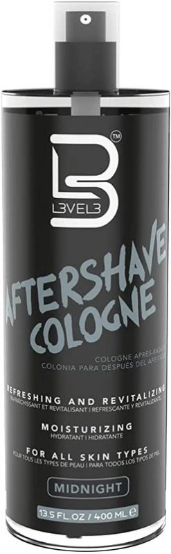 L3VEL3 After Shave Spray Midnight 400ml