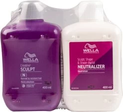 Creatine + Sclupt Normal / Resistant Hair Kit 400ml X 2