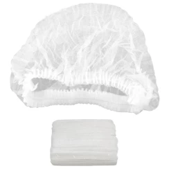 Disposable Hairnets Caterpillar Caps (100 Pack)
