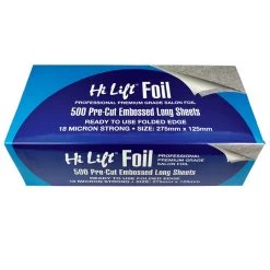 Hi Lift Foil 500 Pre Cut Sheets Long 18 Micron Silver
