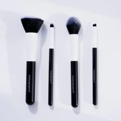 Bodyography Mini Travel Brush Set 5 Piece In Cosmetic Bag