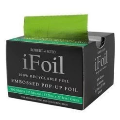 IFoil Embossed Pop Up Green