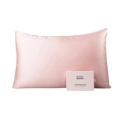 Bondi Boost Satin Pillowcase BLUSH (Standard Size)