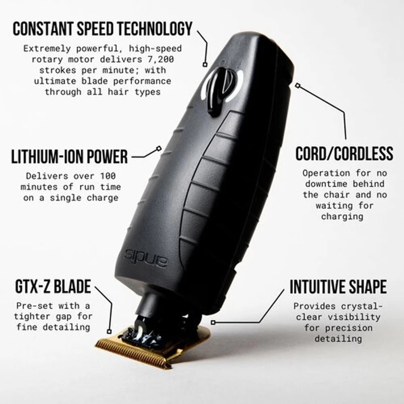 Andis GTX-EXO Cordless Li Trimmer - Image 2