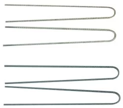 555 Ripple Pins 2 Inch (Oni) Bronze 100g Clear Tub