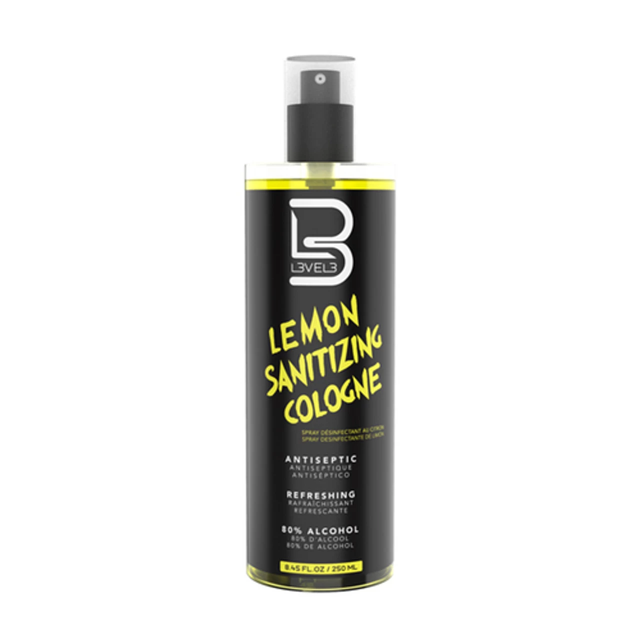 L3VEL3 Lemon Sanitizing Spray 250ml