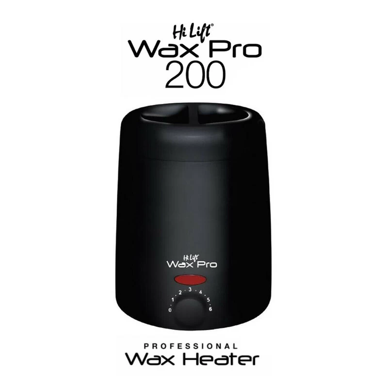 Hi Lift Wax Pro 200 Wax Heater Professional Waxpot 200ml - BLACK