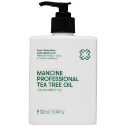 Mancine Tea Tree Oil Face & Body Wash 300ml