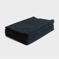 Glide Microfibre Towels Black X 12